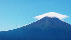 笠雲富士